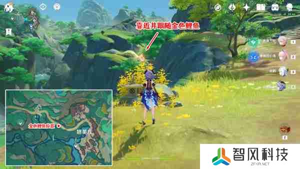 《原神》仙山有茗名以翘英谜题怎么打 仙山有茗名以翘英任务攻略