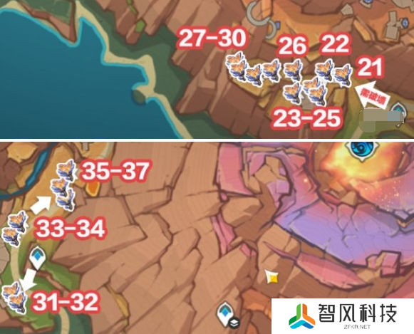 原神云岩裂叶怎么采 云岩裂叶收集路线分享