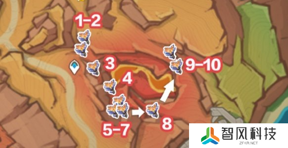 原神云岩裂叶怎么采 云岩裂叶收集路线分享