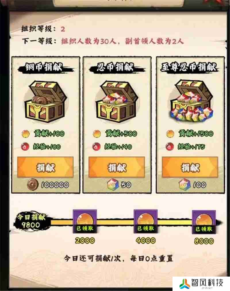 火影忍者木叶高手每日必做任务流程