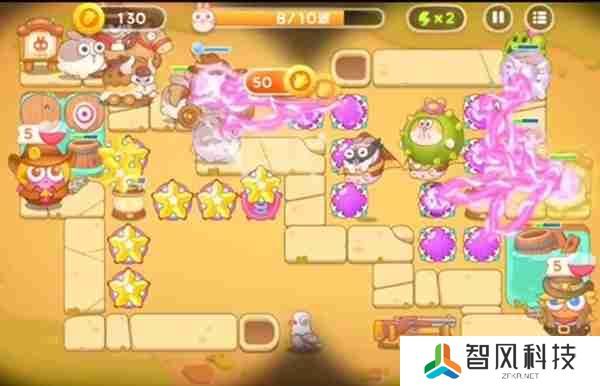 保卫萝卜4波仔很忙第八关怎么过-波仔很忙第八关通关攻略